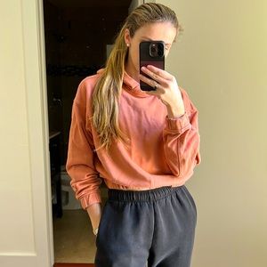 Lululemon Burnt Orange Sweatshirt - Size 4